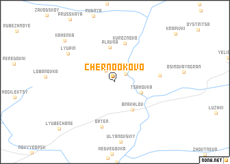 map of Chernookovo