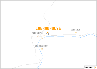 map of Chernopol\