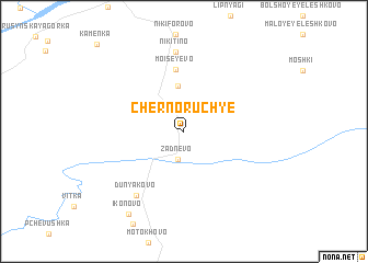 map of Chernoruch\