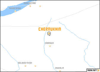 map of Chernukhin