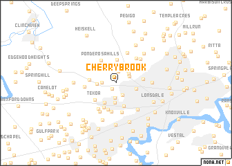 map of Cherrybrook