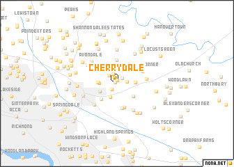 map of Cherrydale