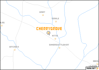 map of Cherry Grove