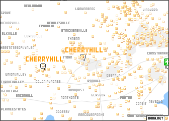 map of Cherry Hill
