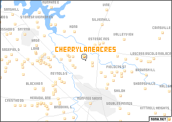 map of Cherry Lane Acres