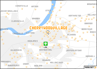 map of Cherrywood Village
