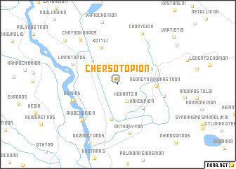 map of Chersotópion