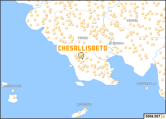 map of Chesallisaet\