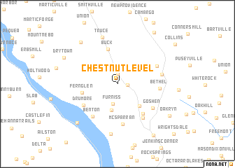 map of Chestnut Level