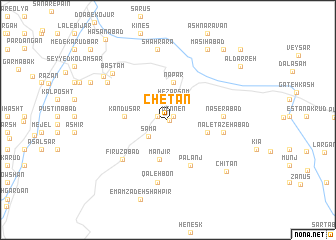map of Chetan