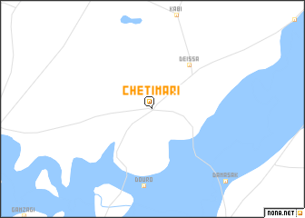 map of Chétimari