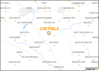 map of Chetnole
