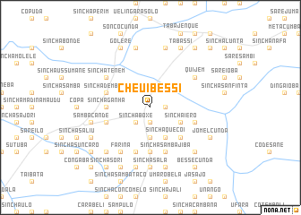 map of Cheuibêssi
