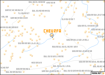 map of Cheurfa