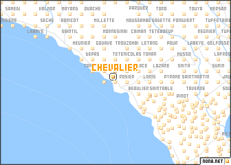 map of Chevalier