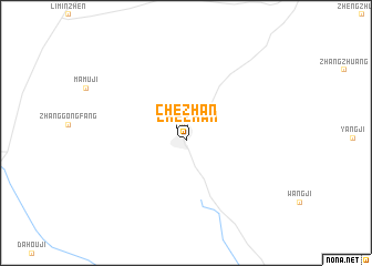 map of Chezhan