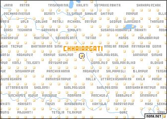 map of Chhaiārgāti