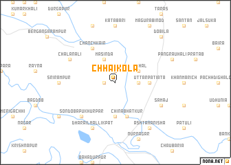 map of Chhāikola