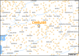 map of Chhajiān