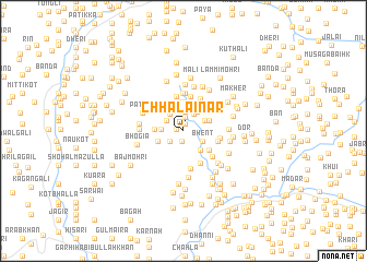 map of Chhalai Nār