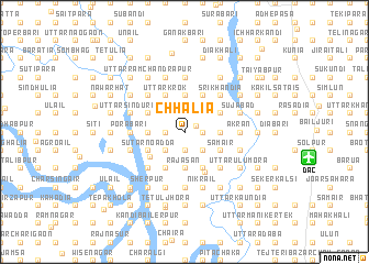 map of Chhalia