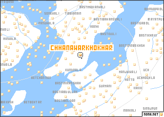 map of Chhanāwar Khokhar