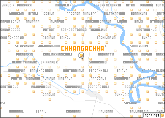 map of Chhangāchha