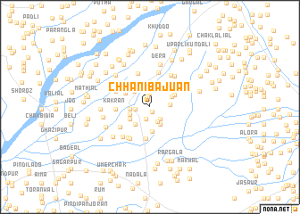 map of Chhanī Bajūān