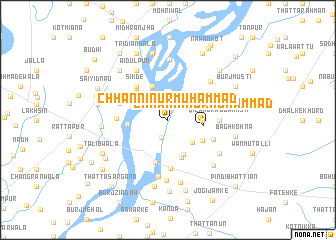 map of Chhanni Nūr Muhammad