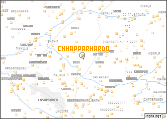 map of Chhappar Hardo