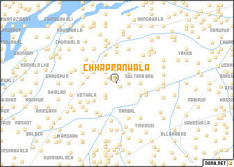 map of Chhaprānwāla