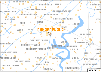 map of Chharnewāla