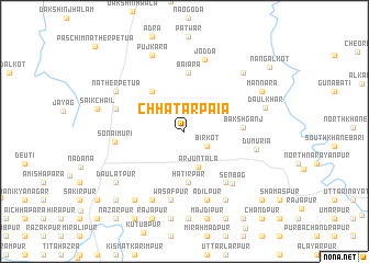 map of Chhatarpaia