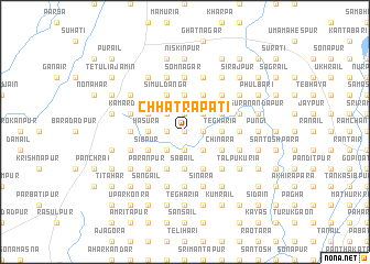 map of Chhatrapati