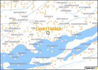 map of Chhatta Pāda