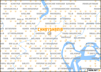 map of Chhaydharia