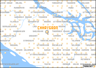 map of Chhaygaon