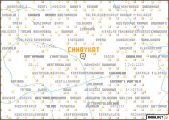 map of Chhāykat