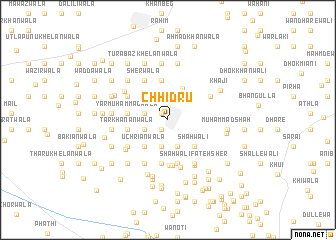 map of Chhidru