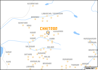 map of Chhitrār