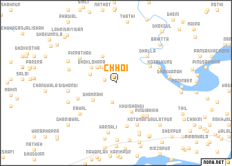 map of Chhoi