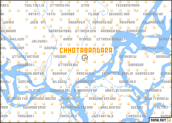 map of Chhota Bandāra