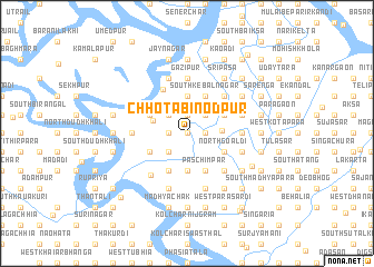 map of Chhota Binodpur