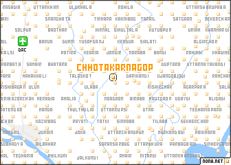 map of Chhota Karnagop