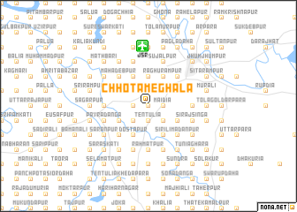 map of Chhota Meghala
