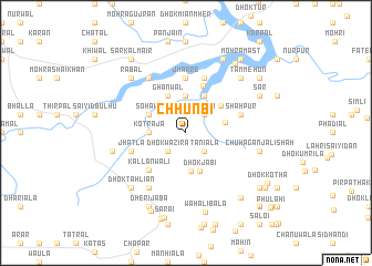 map of Chhunbi