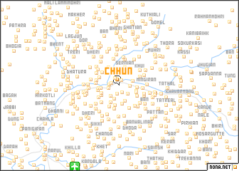 map of Chhūn