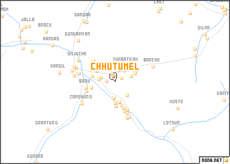 map of Chhutumel