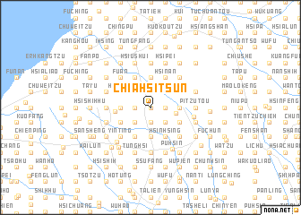 map of Chia-hsi-ts\