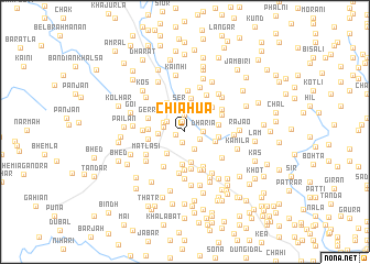 map of Chiahua